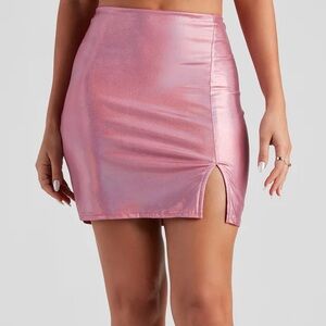 Windsor Fantasy Fairy Holographic Mini Skirt (WORN ONCE)
